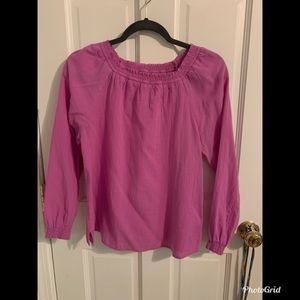 NWT XS Old Navy fuchsia blouse
